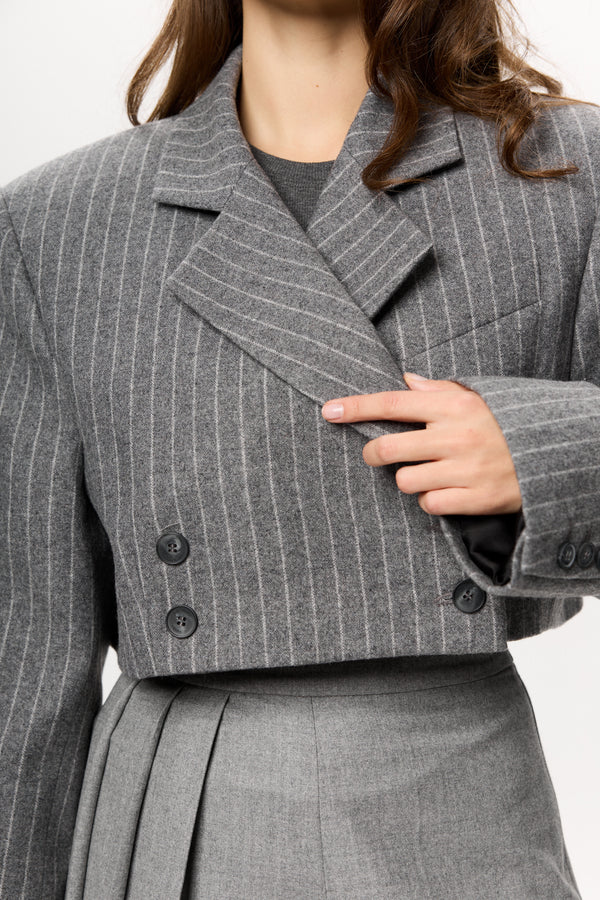 ARREM PINSTRIPE BLAZER